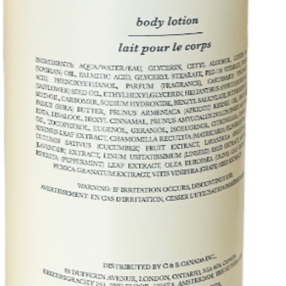 NEW Crabtree & Evelyn SUMMER HILL Body Lotion πΈπ¦πΈ - Picture 3 of 3